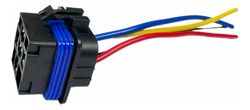 Socket Relay Impermeable Arnes Conector Relevador 5 Pin 12v