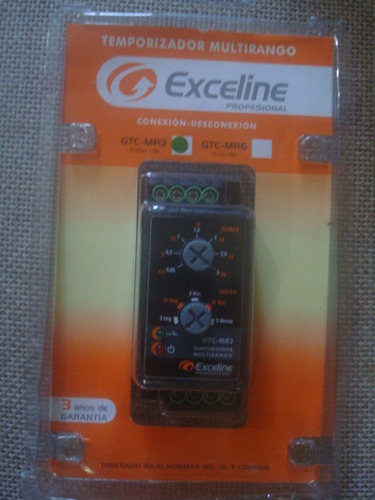 Temporizador Multirango Exceline Modelo Gtc-mr3