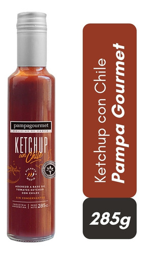 Salsa Ketchup Picante Pampa Gourmet X 285 Gr