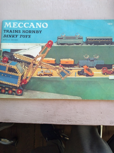 Catálogo Meccano-trains Hornby-dinky Toys De 1959 (Usado)