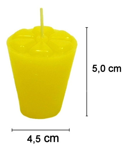 6 Velas Refil Copinho Citronela Mosquito Denge Pernilongo
