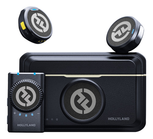 Sistema Microfone Lapela Hollyland Lark M2 Wireless Câmeras