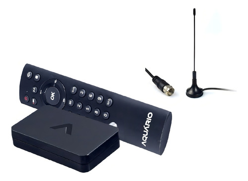 Kit Conversor Digital Tv Hd Hdtv + Antena Interna Digital
