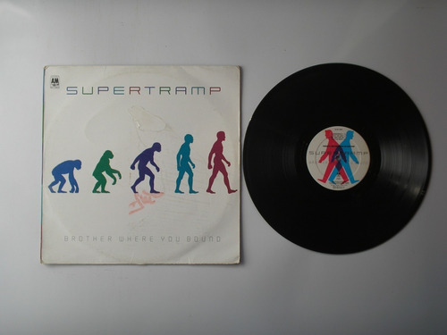 Lp Vinilo Supertramp Brother Where You Bound  Colombia 1985