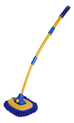 Cepillo Retráctil Y Car Wash Mop Para Lavado De Autos, Cerda