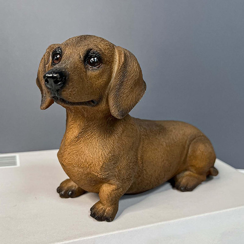 Figura De Perro Salchicha, Estatua De Perro Salchicha,