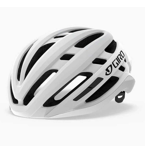 Capacete Giro Agilis Branco E Cinza In Mold Ciclismo- Isp