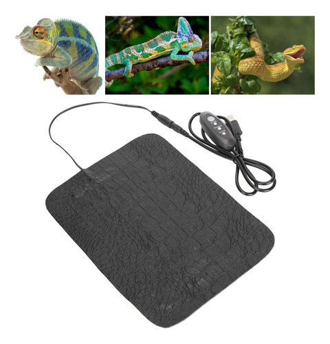 Usb Reptile Antiarañazos Almohadilla Térmica Reptil