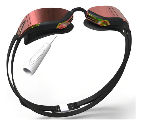 Gafas de natación 900 Bfast, color negro/rojo, talla única