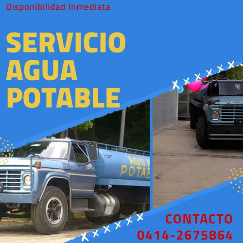 Imagen 2 de 5 de Servicio De Agua En Camiones Cisterna 12mil Litros