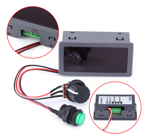 Controlador De Velocidad Del Motor Pwm Dc 6-30v Regulador De