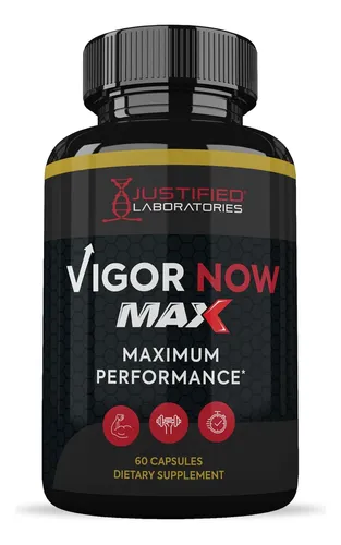 Vigor Now Max 1600mg Fórmula De Salud Para Hombres 60 Cápsul