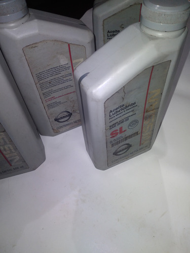 Aceite 15w40 Api Sl 3 (tres)lts. Mas 1 Lt 20w50 ,nissan