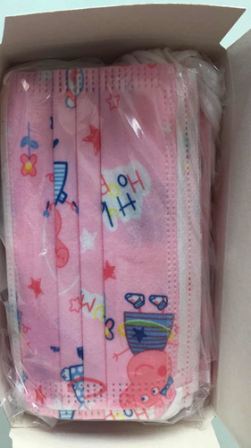 Imagen 2 de 10 de Mascarilla Quirúrgica Niños Varios Diseños