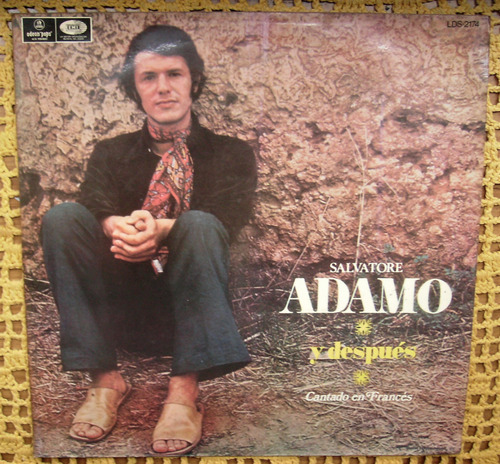 Salvatore Adamo / Y Despues ( En Frances) - Lp Vinilo Promo