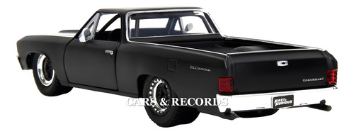 Chevrolet El Camino 1967 - Fast & Furious - M Jada 1/32 Negro