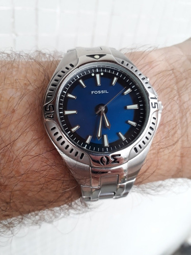 Relogio Fossil Big Tic - Mostrador Bicolor - Pouquíssimo Uso