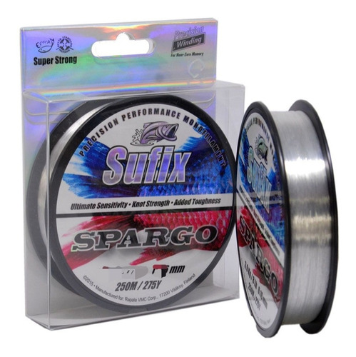 Linea Monofilamento Spargo Sufix 50 Lb Color Clear