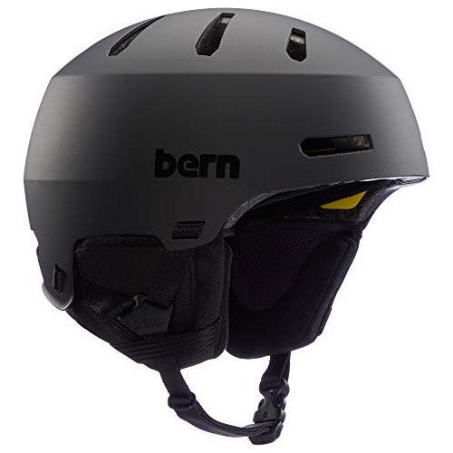 Bern, Macon 2.0 Mips Casco De Nieve, Negro Mate, Medio