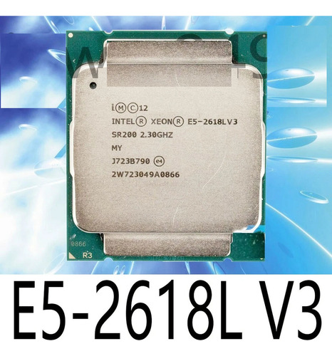 Combo Server X99 +e5-2618l-v3 (16 Hilos)+cooler+16 Ram Negro