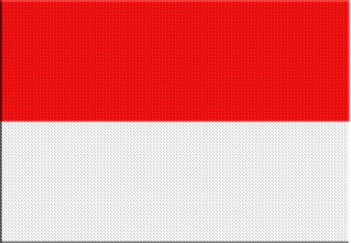 Parche Termoadhesivo Bandera Indonesia