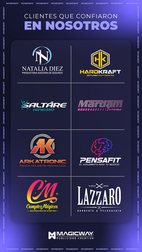| Pack 11 | Diseño Logo + Historia Animada | Grafico