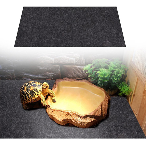 Réptil Tapete Réptil Substrato Forro Terrário 80cmx40cm