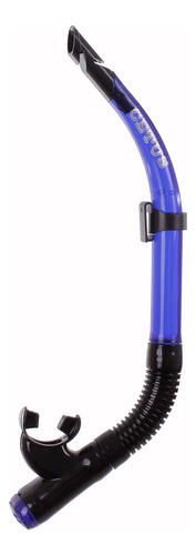 Respirador Snorkel De Mergulho Cetus River Pro Cor Azul/Preto