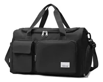 Comprar Mochila Deportiva Maleta Gym Viaje Mochila Moda Bolsas Viaje Color Negro