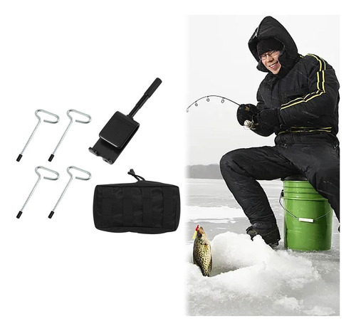 Adaptador De Anclaje De 4 Pequeñas Púas De Hielo Sin Manga