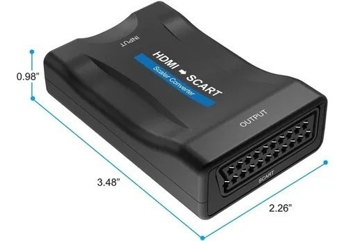 Conversor Adaptador Hdtv A Scart Pal / Ntsc