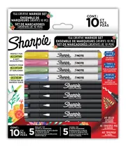 Comprar Set Marcadores 5 Sharpie Acrilicos Y 5 Sharpie S-note
