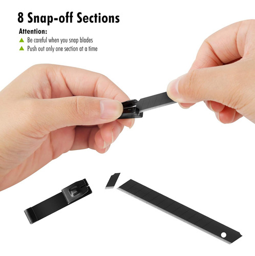 Cuchillo Utilitario Retráctil De Precisión De Pulgadacon Blo