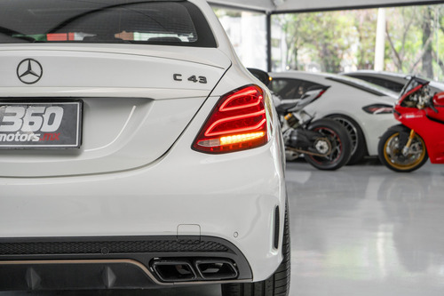 Mercedes-benz Clase C 2017 4p C 43 Amg V6/3.0/t Aut