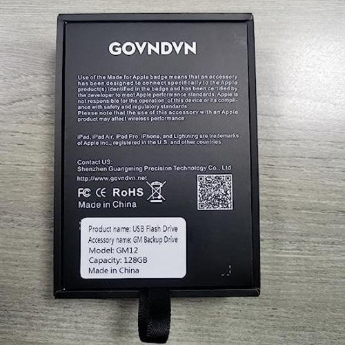 128 Gb Mfi Certificado Usb C Photo-stick Para iPhone 15, 4 E
