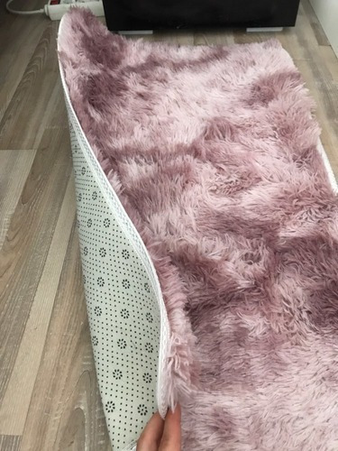 Alfombra De Felpa Soft M Con Forma Rectangular Suave De 40 X