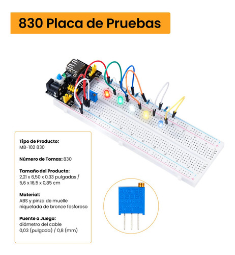 Kit De Electronica Adecuado Para Uno R3, Incluyendo Módulo