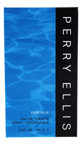 Perfume Perry Ellis Pure Blue Para Hombre Edt Spray 100 Ml