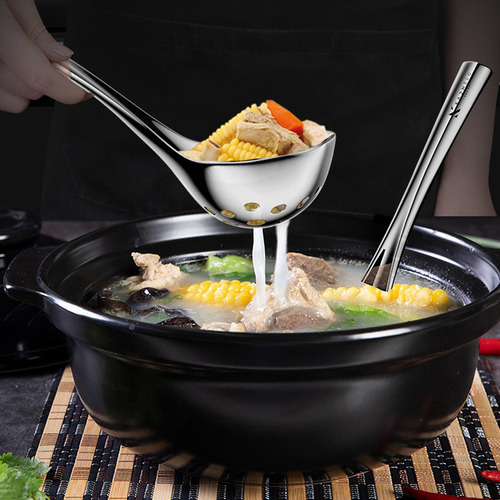 Xm Cuchara For Servir Ranurada Cuchara Con Agujeros Cuchara