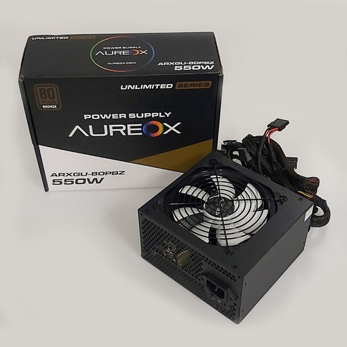 Fuente Pc Gamer Aureox Arxgu 650w Certificada 80 Plus Bronze