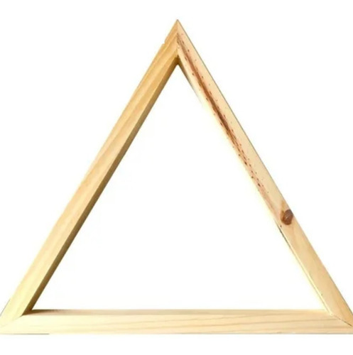Imagem 2 de 3 de Triangulo Sinuca Pinus Simples E Escova De Limpeza