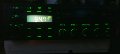 Radio Toca Fitas Original Ford Escort Xr3 Del Rey Mustang Ra (Usado)