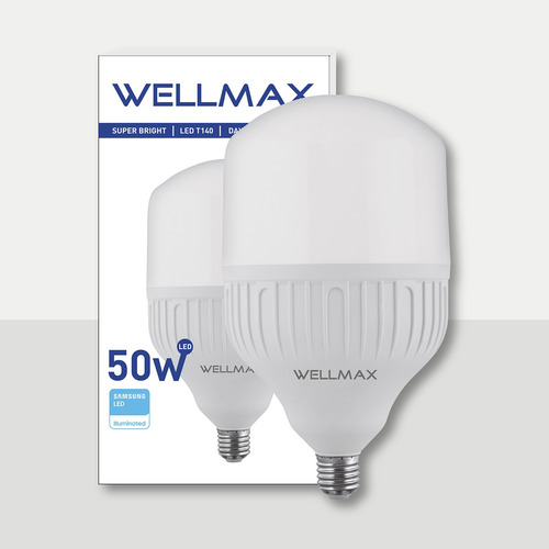 Ampolleta Led Hammer Wellmax 50w Luz Fria