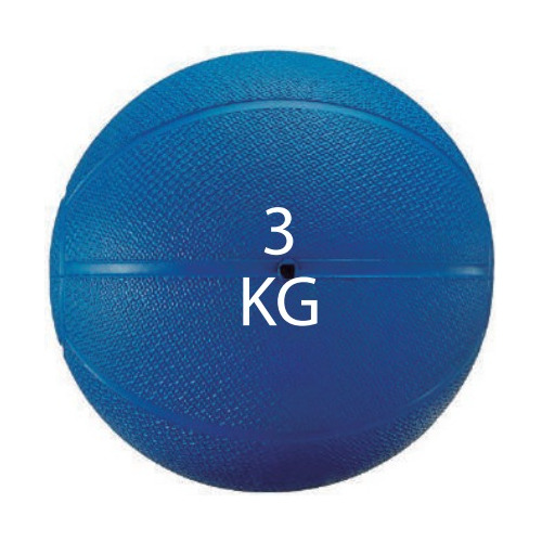 Balón Medicinal 3kg Con Rebote Para Entrenamiento