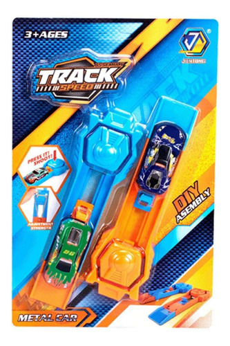 Lanzador De Juguete Con 2 Carros Set