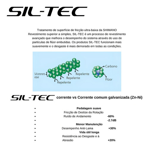 Corrente Shimano Cn-hg601 11v Deore Slx/xt/105 138 Elos