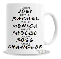 Comprar Taza De Cerámica Friends Características Personajes, En Caja