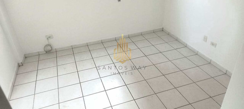 Apartamento Com 1 Dorm, Gonzaga, Santos, Cod: 136 - A136