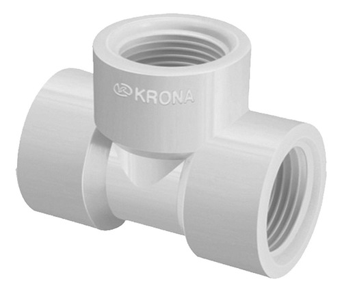 Te Branco Rosca Krona 1/2  - Kit C/20 Peca