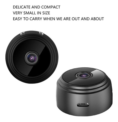 Cámara De Seguridad Mini Con Resolución 1080p Camara Espia